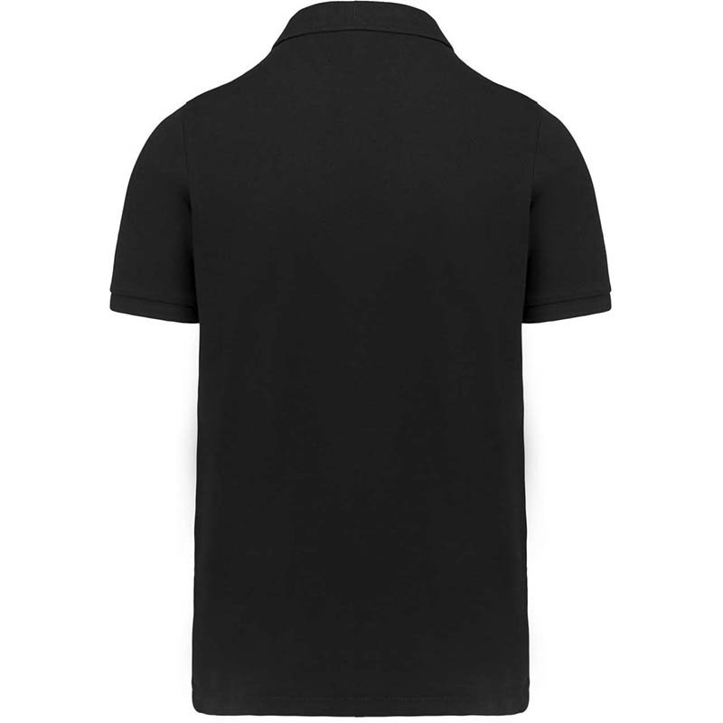 Pánska polokošeľa (Kariban MEN'S SUPIMA® SHORT SLEEVE POLO SHIRT) > čierna > L