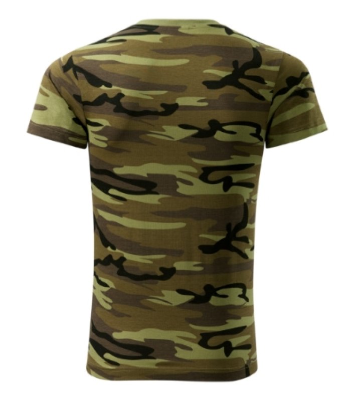 Unisex tričko (MALFINI Camouflage) > zelená (camouflage) > 3XL