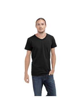 Pánske tričko (Ben V-neck STEDMAN) > čierna > S