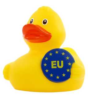 Kačička do vane (MBW Squeaky duck Euro) > viacfarebná
