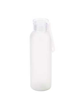 rPET fľaša s matným povrchom 600 ml > transparentná