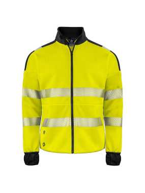 Pánska mikina (PROJOB SWEATSHIRT CL. 3/2) > žltá / čierna > XS