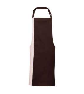 Zástera (PREMIER CONTRAST BIB APRON) > hnedá / prírodná