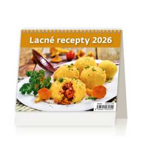 Stolový kalendár (Lacné recepty 2026) - 17,1 x 16,4 cm