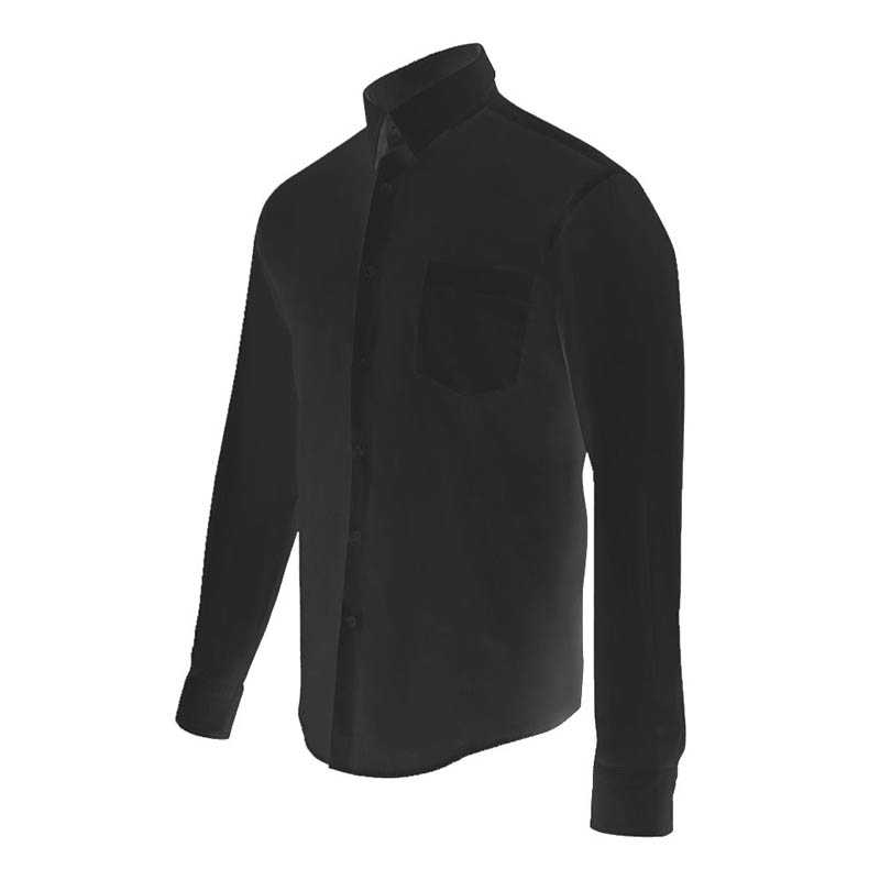 Pánska košeľa (VELILLA MEN'S LS STRETCH SHIRT) > čierna > XL