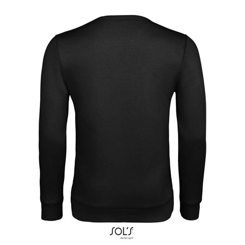 Pánska mikina (SOL'S SULLY - MEN’S ROUND-NECK SWEATSHIRT) > čierna > L
