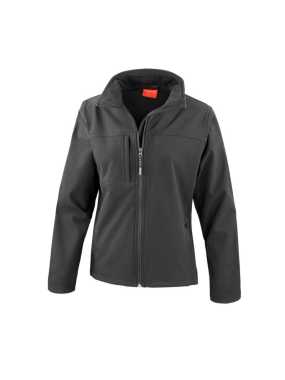 Dámska bunda (RESULT LADIES CLASSIC SOFT SHELL JACKET) > čierna > M