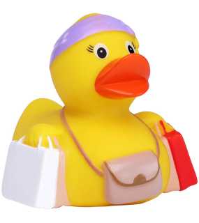 Kačička do vane (MBW Squeaky duck shopping) > viacfarebná