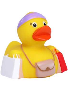 Kačička do vane (MBW Squeaky duck shopping) > viacfarebná