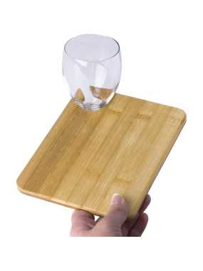 Bambusová servírovacia doska > hnedá