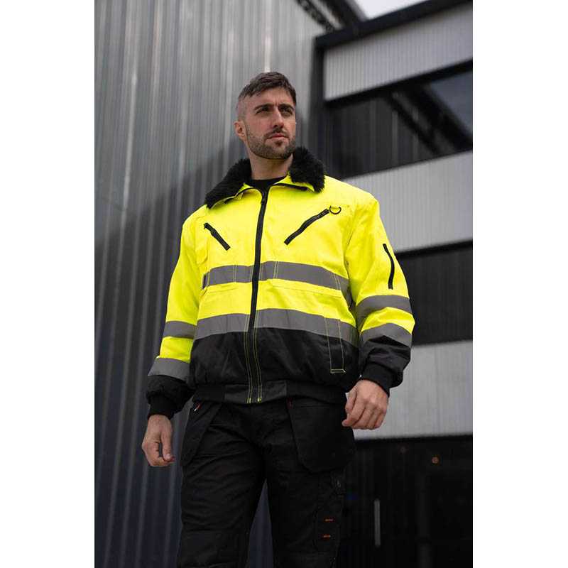 Pánska bunda (Korntex 4-IN-1 PILOT JACKET) > žltá > L