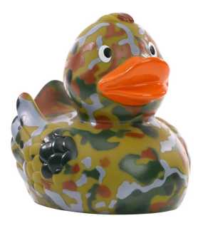 Kačička do vane (MBW Squeaky duck camouflage) > viacfarebná