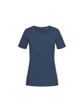 Dámske tričko (Stedman Lux Fitted) > modrá (navy) > 3XL