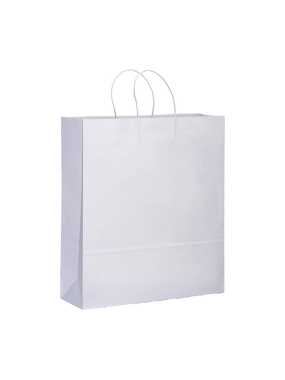 Papierová taška > biela