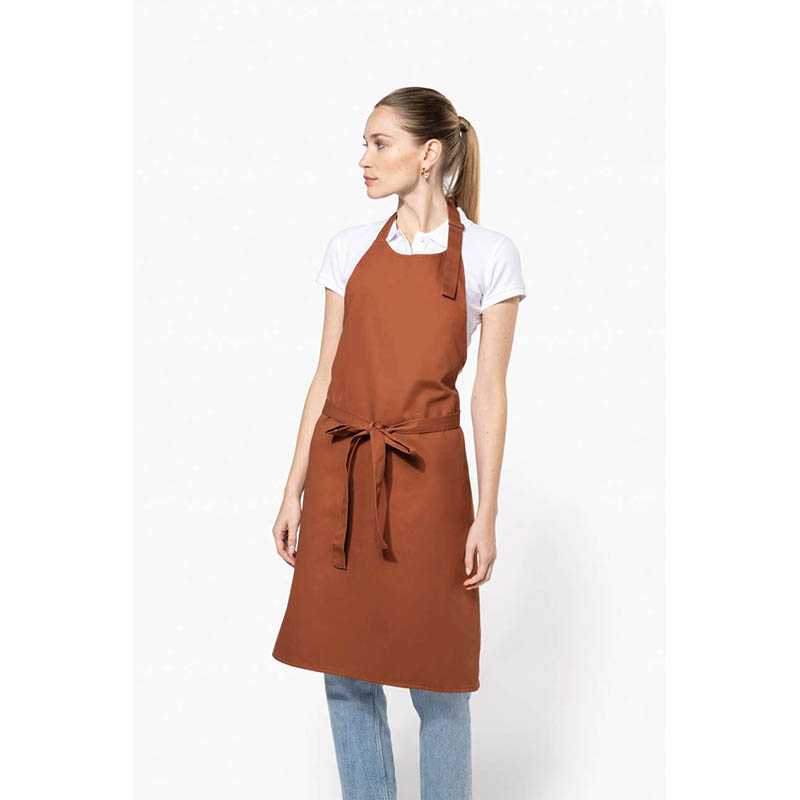 Zástera (Kariban COTTON APRON) > ružová (fuchsia)