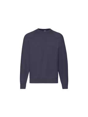 Pánska mikina (FRUIT OF THE LOOM Raglan Sweat ) > modrá (deep navy) > 4XL