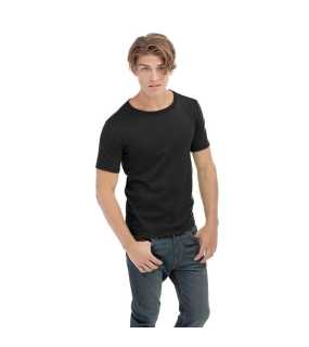 Pánske tričko (Morgan Crew Neck STEDMAN) > čierna > L
