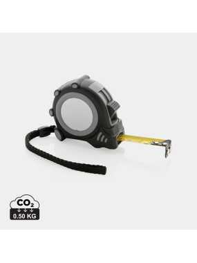 Zvinovací meter Grip 3m/16mm z RCS recykl. plastu > šedá / čierna