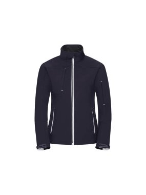 Dámska softshell bunda(RUSSELL Ladies Bionic Softshell Jacket )>modrá(french navy)>4XL