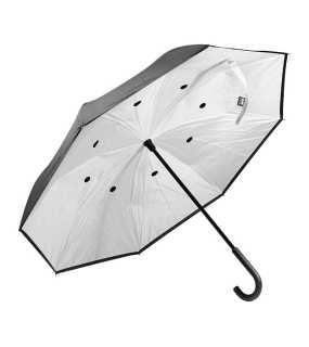 Obojstranný dáždnik z RPET > biela