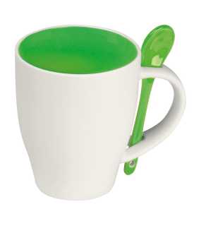 Porcelánová šálka > zelená