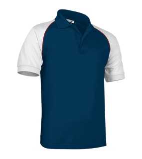 Unisex polokošeľa (VENUR) > modrá(orion navy)/biela/červená(lotto) > L