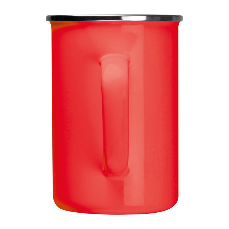 Smaltovaný hrnček > červená
