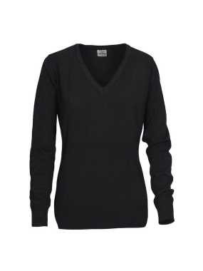 Dámsky sveter (PRINTER ESSENTIALS FOREHAND LADY) > čierna > 2XL