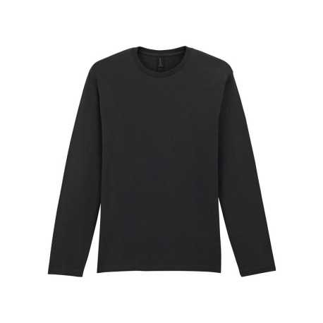 Unisex tričko (GILDAN SOFTSTYLE ADULT LONG SLEEVE T-SHIRT) > čierna > M