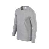 Unisex tričko (GILDAN SOFTSTYLE ADULT LONG SLEEVE T-SHIRT) > šedá (rssport) > 2XL