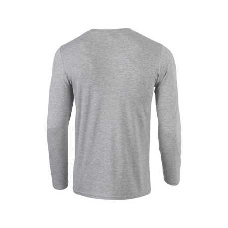 Unisex tričko (GILDAN SOFTSTYLE ADULT LONG SLEEVE T-SHIRT) > šedá (rssport) > 2XL