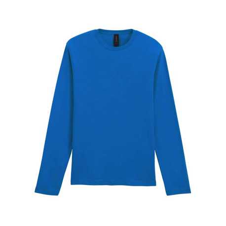Unisex tričko (GILDAN SOFTSTYLE ADULT LONG SLEEVE T-SHIRT) > modrá (royal) > 2XL