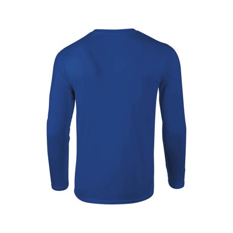 Unisex tričko (GILDAN SOFTSTYLE ADULT LONG SLEEVE T-SHIRT) > modrá (royal) > 2XL