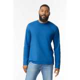 Unisex tričko (GILDAN SOFTSTYLE ADULT LONG SLEEVE T-SHIRT) > modrá (navy) > L
