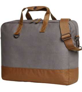 Taška na notebook (Halfar LIFE) > šedá / hnedá