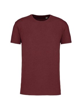 Pánske tričko (BIO150IC MEN'S ROUND NECK T-SHIRT) > červená (wine heather) > L