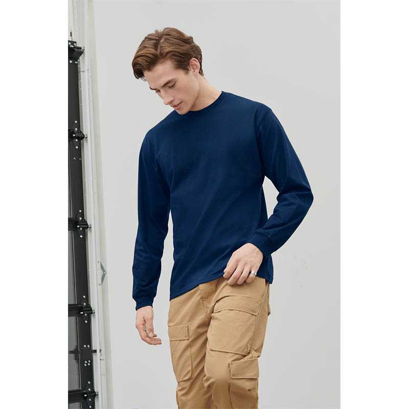 Unisex tričko (Gildan"HAMMER ADULT LONG SLEEVE T-SHIRT") > čierna > L