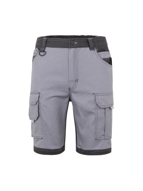 Pánske krátke nohavice (VELILLA CANVAS STRETCH SHORTS) > šedá / čierna > M