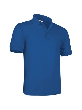 Unisex polokošeľa (HAWK) > modrá (royal) > S