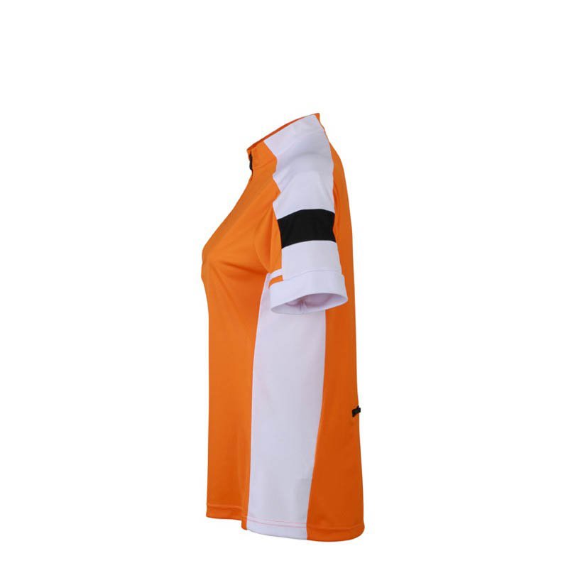 Damské tričko (JN Ladies' Bike-T Full Zip) > oranžová > M