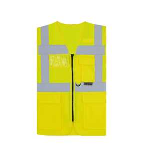 Unisex vesta (Korntex MESH MULTIFUNCTIONIAL VEST "ATHENS") > žltá > XL