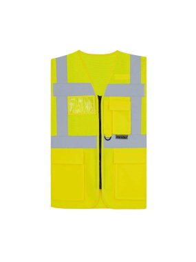 Unisex vesta (Korntex MESH MULTIFUNCTIONIAL VEST "ATHENS") > žltá > XL