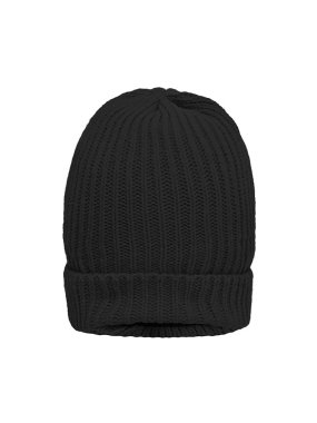 Zimná čiapka (MB Warm knitted Cap) > čierna