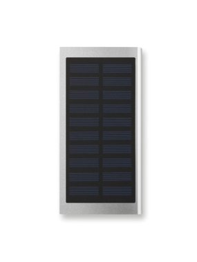 Solárna Power Bank-nabíjačka (8000 mAh) > strieborná(matná)