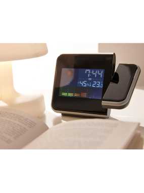 Hodiny s projekciou > čierna