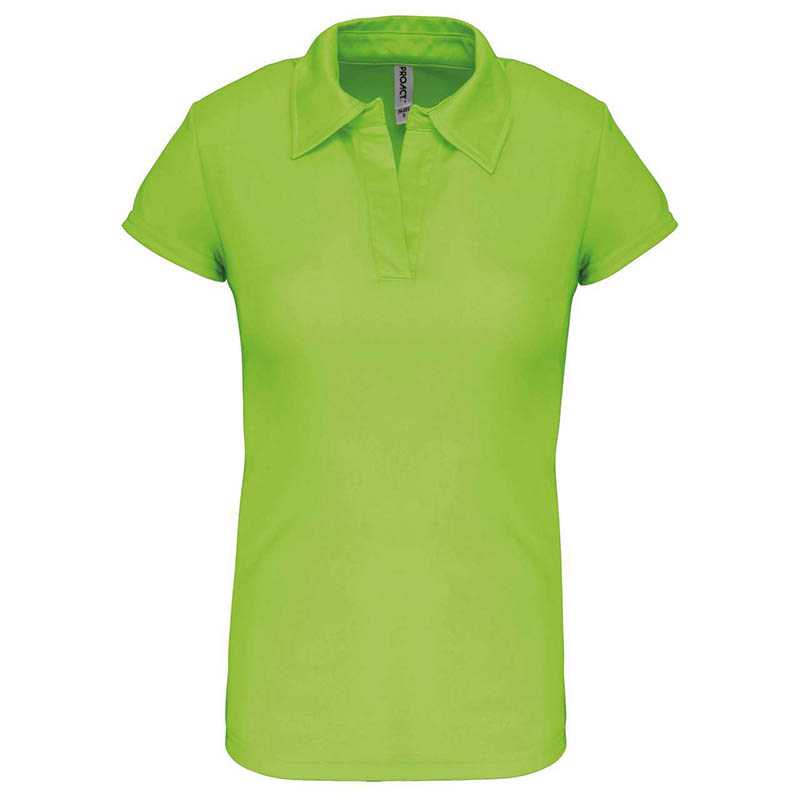 Dámska polokošeľa (PROACT LADIES PERFORMANCE POLO SHIRT) > zelená (lime) > L