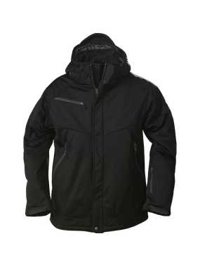 Pánska bunda (PRINTER ESSENTIALS SKELETON) > čierna > L