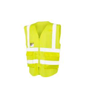 Reflexná vesta (RESULT Safe-Guard Executive Cool Mesh Safety Vest) > žltá (flo) > L