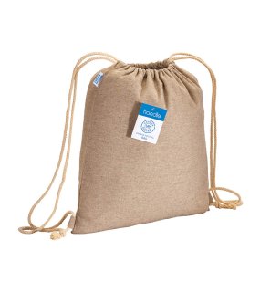 Vrecko so šnúrkami > prírodná