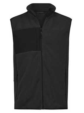 Unisex vesta (Tee Jays Mountain Fleece Bodywarmer) > čierna > XL